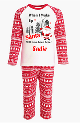 Personalised Christmas Pyjamas